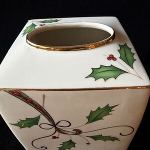 Lenox Holiday Nouveau Upright facial tissue dispenser